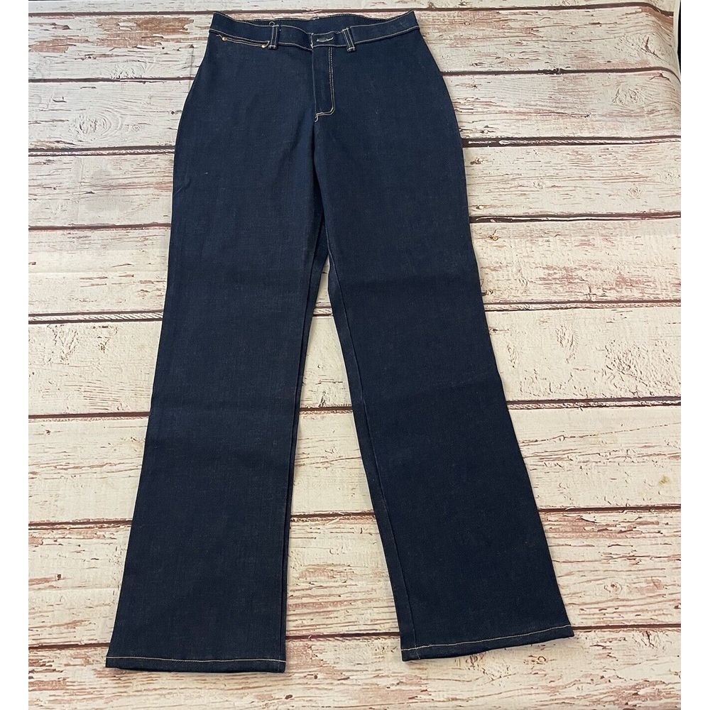 Vintage 70s Sears‎ Action Blues Flex Jeans Denim Women's 12 Petite Inseam 32"